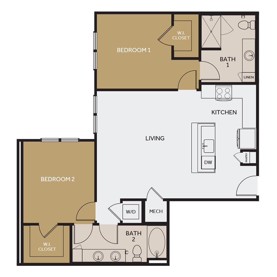 B2 ALT 2 floorplan layout