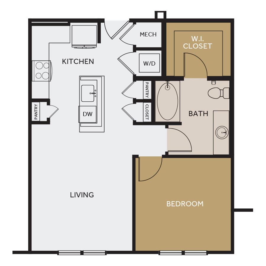 A1-ALT floorplan layout