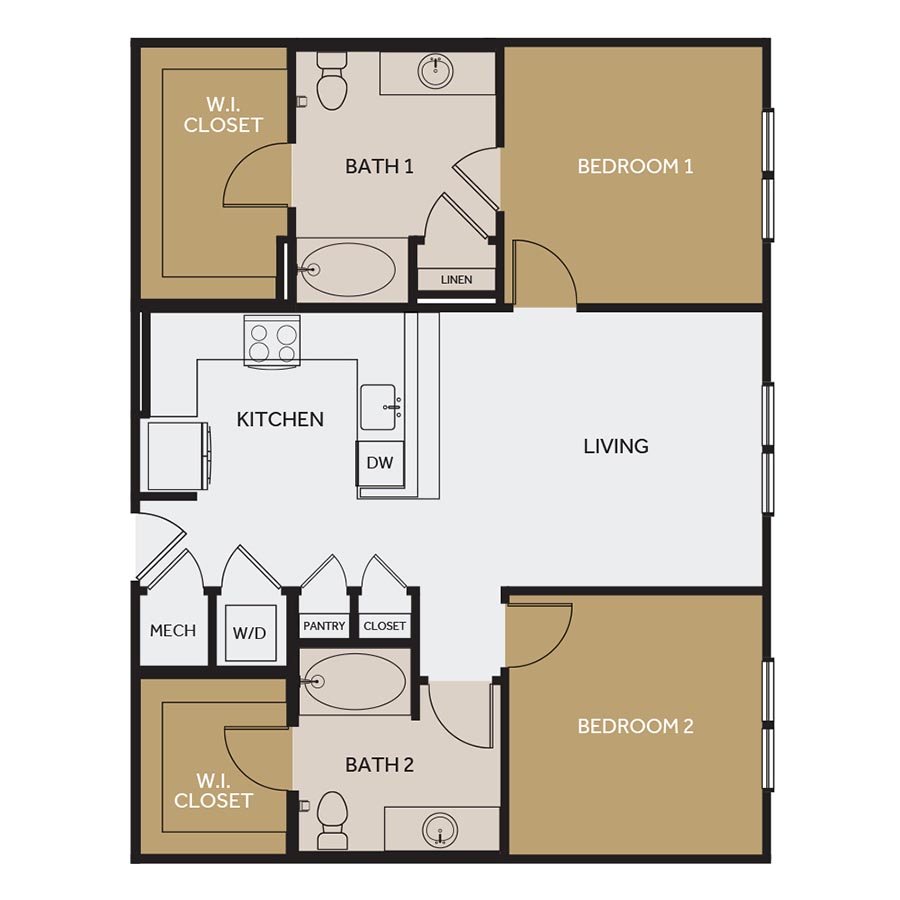 B1 floorplan layout