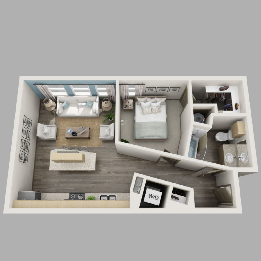 A1 floorplan layout