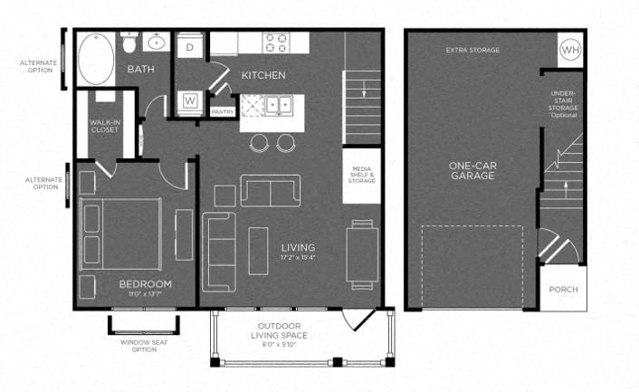 A4 T floorplan layout