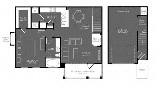 A7 1T floorplan layout