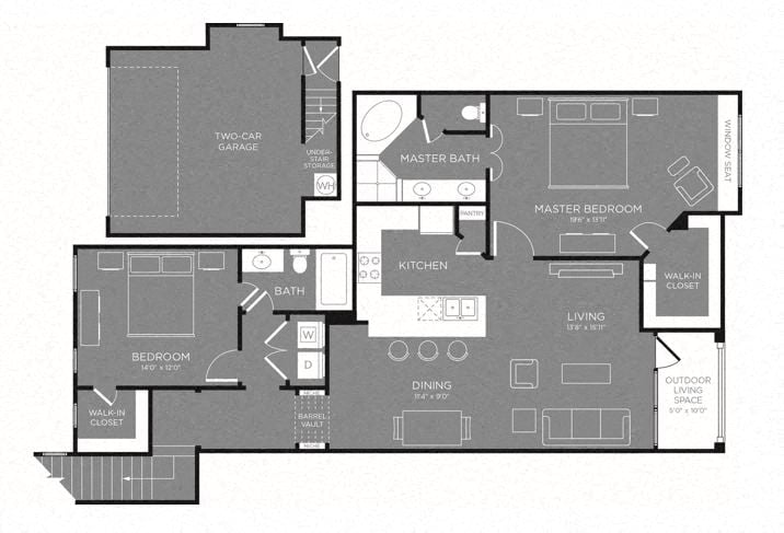 B4 T floorplan layout