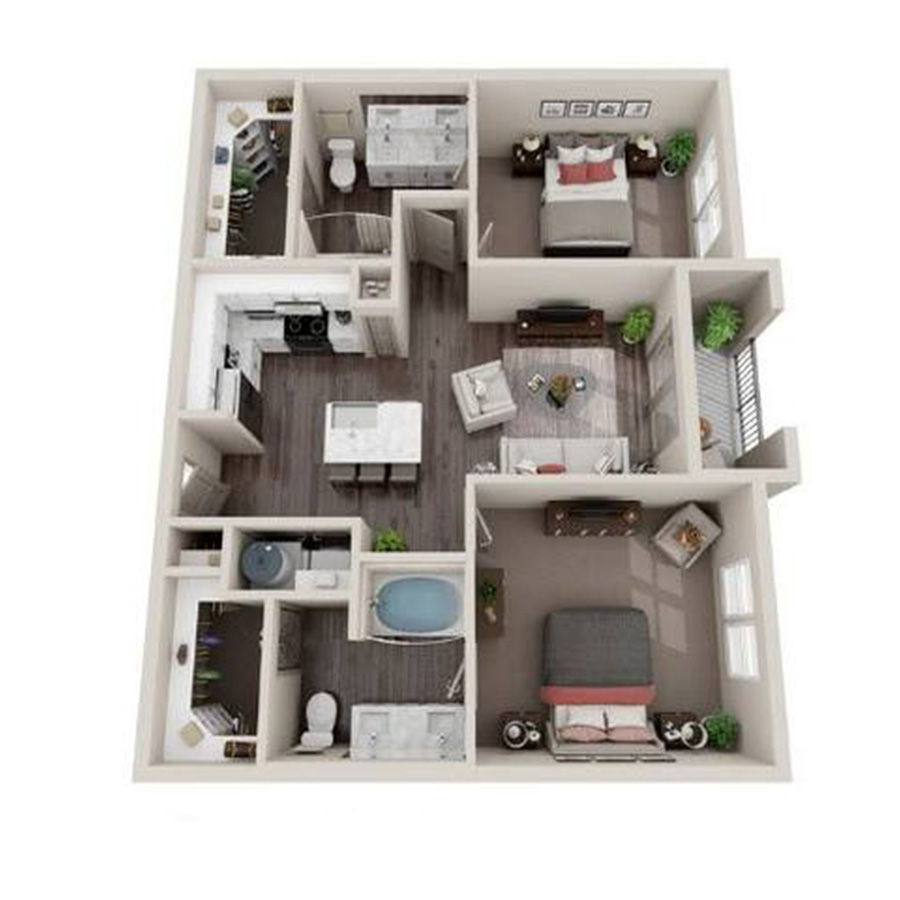B1 floorplan layout