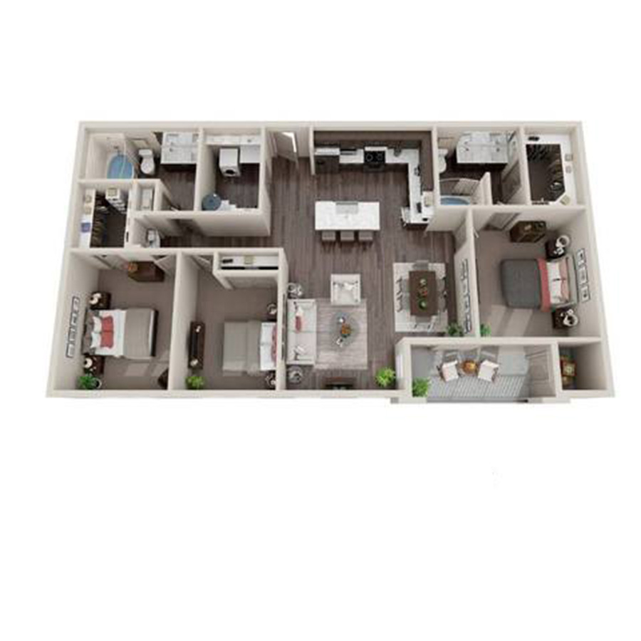 C1 floorplan layout