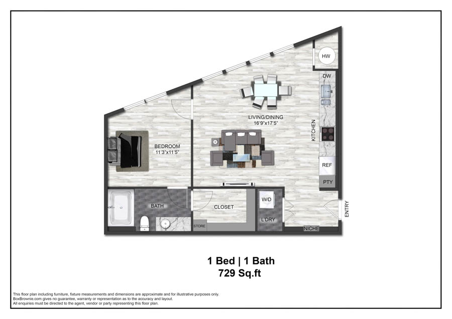 A2 floorplan layout