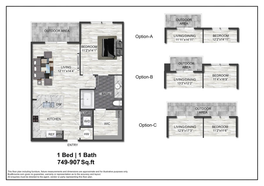 A3a floorplan layout