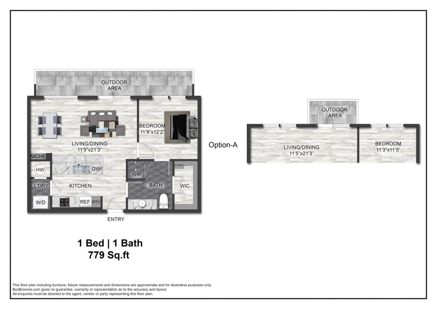 A4 floorplan layout