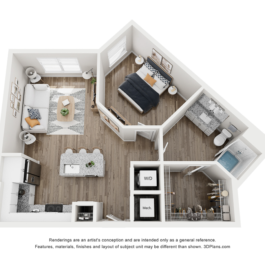 A2 floorplan layout