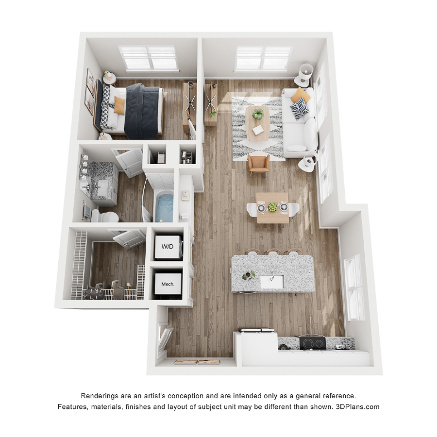A3 floorplan layout