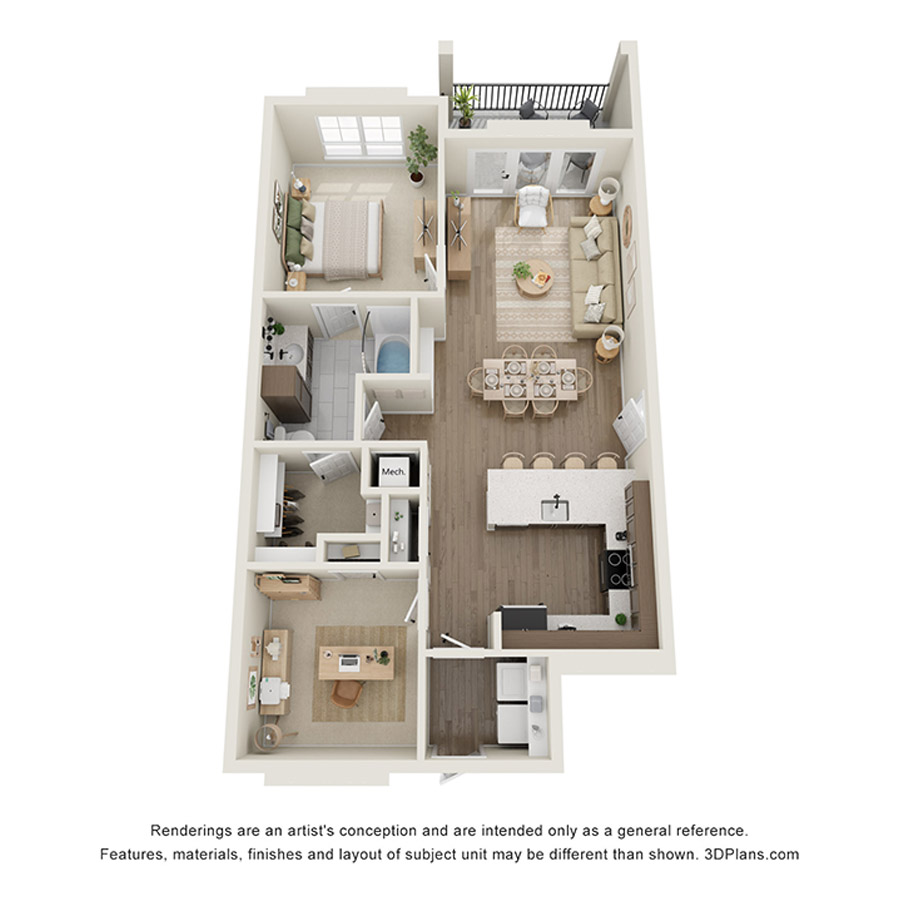 A4 floorplan layout