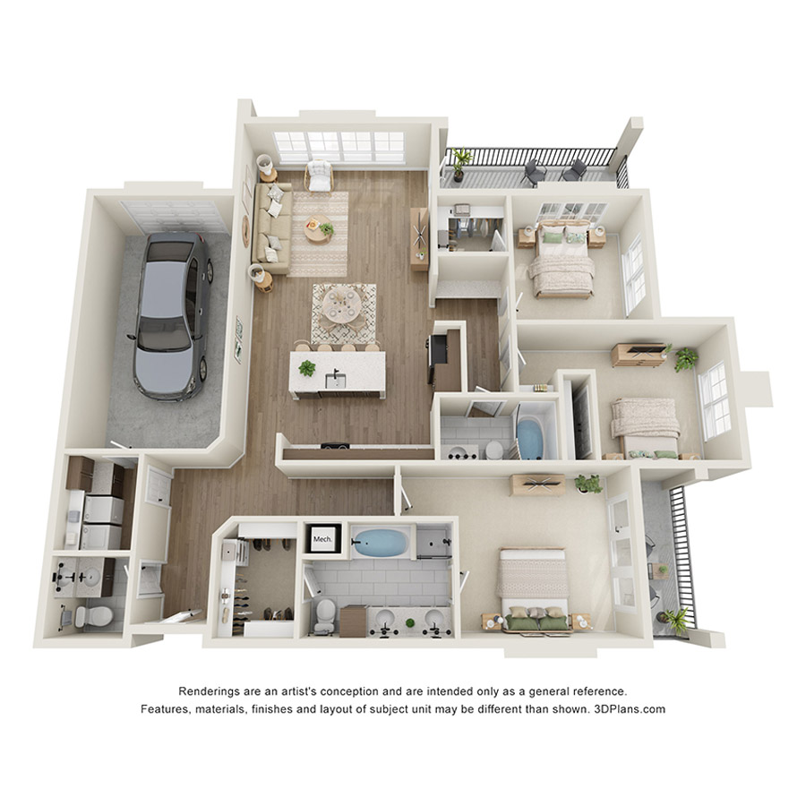 C2 floorplan layout