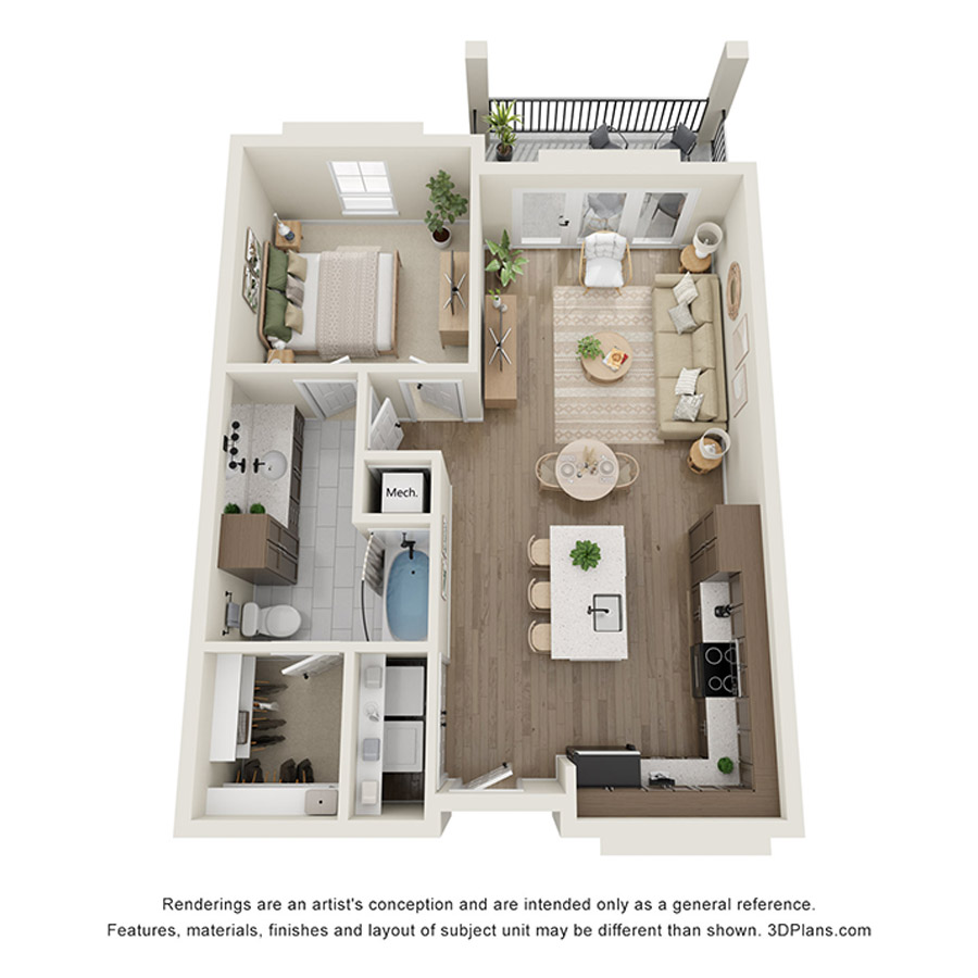 A2 floorplan layout