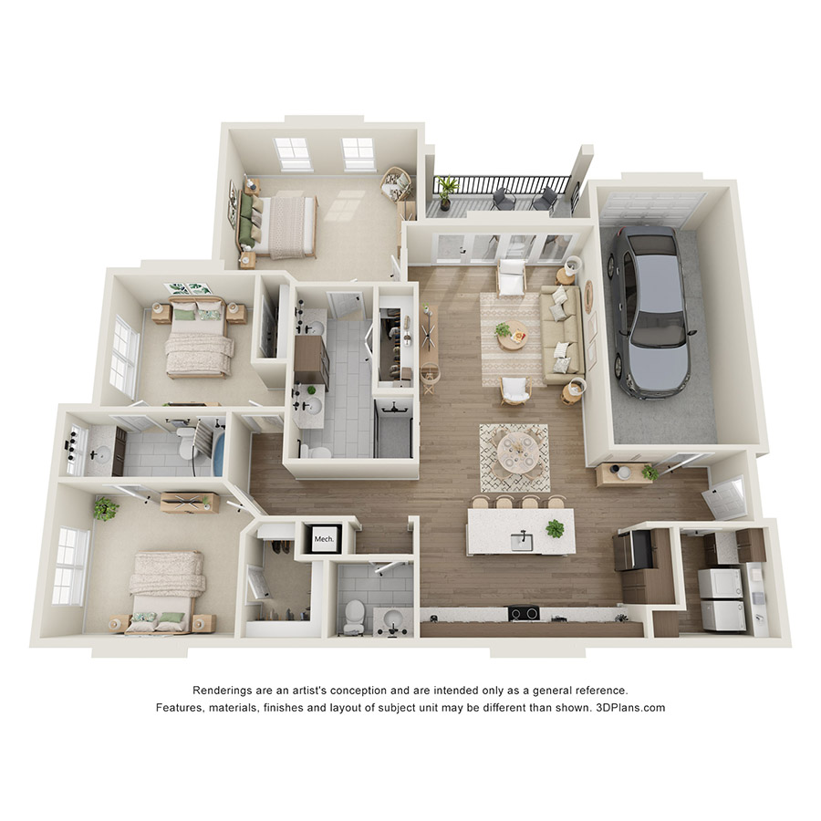 C1-ADA floorplan layout