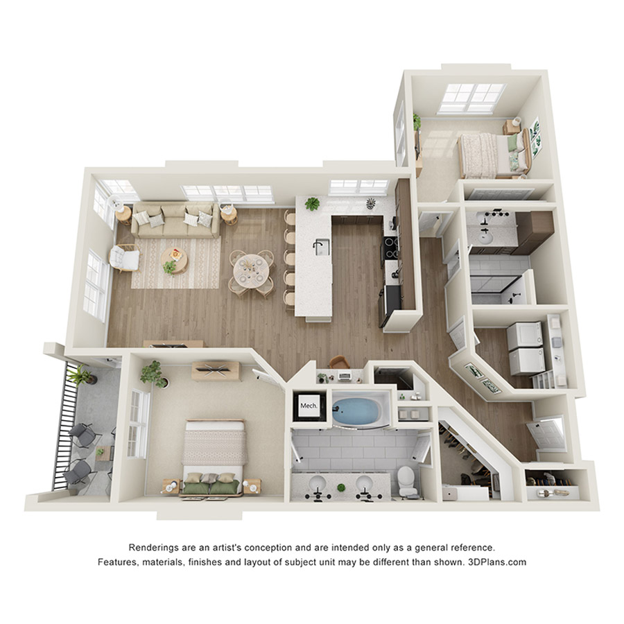 B4 floorplan layout