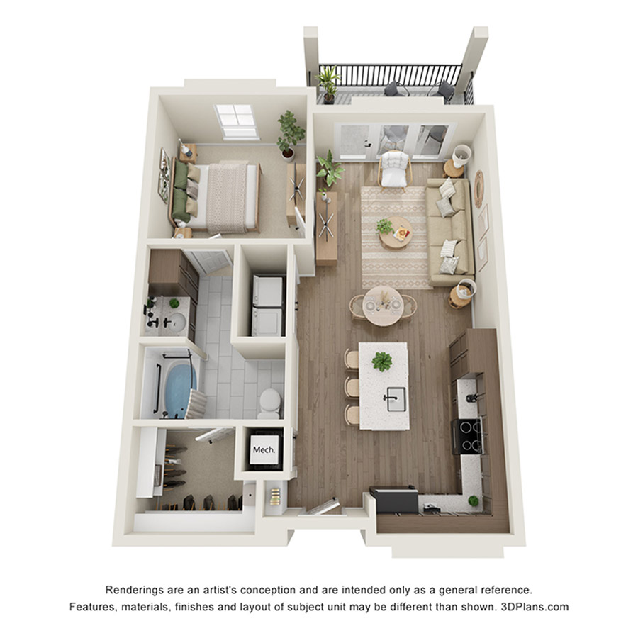 A2-ADA floorplan layout