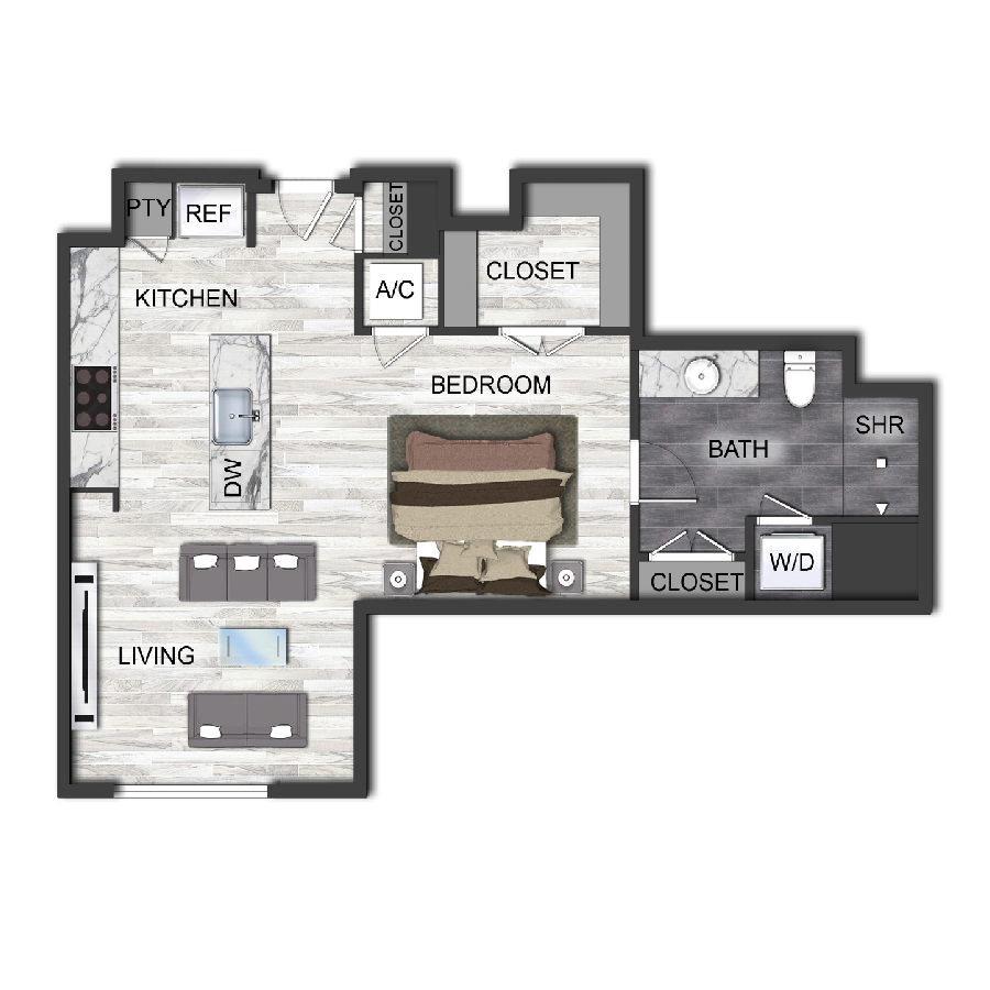 E2 floorplan layout