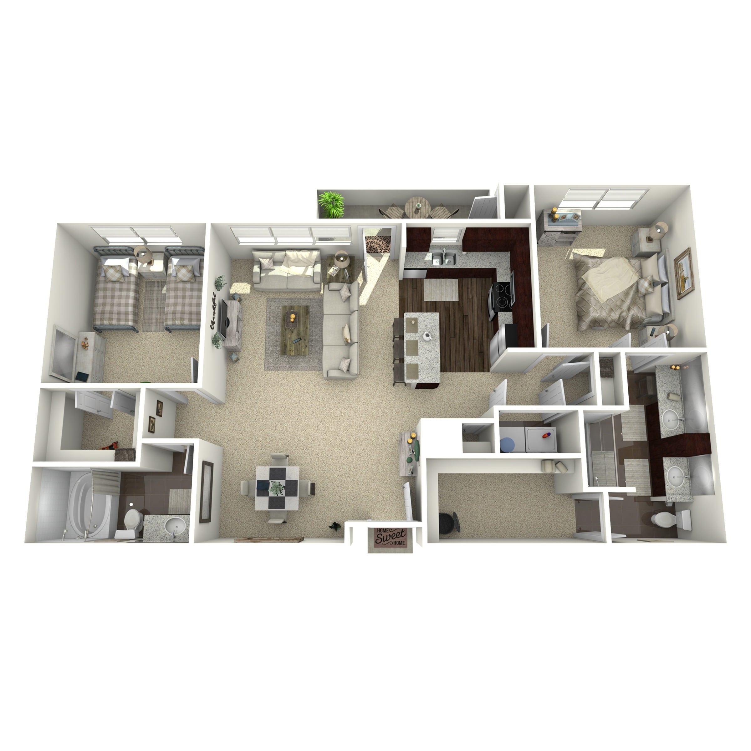 D1 floorplan layout