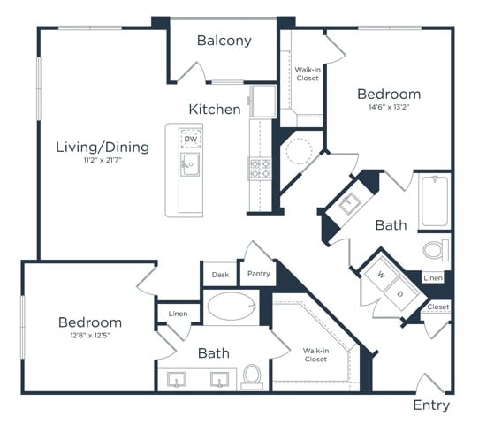 B2A floorplan layout