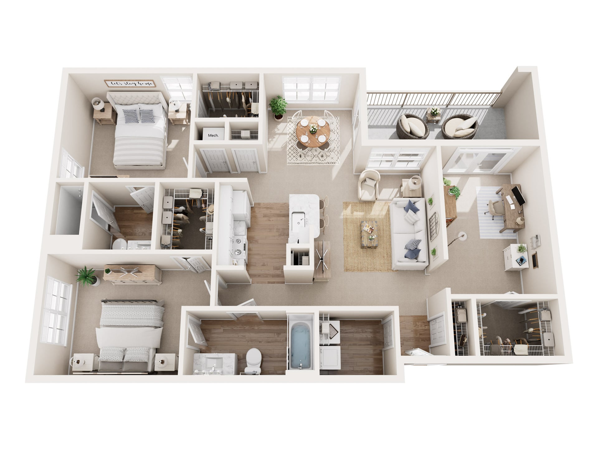 Royal Oaks 11- B2.2 floorplan layout