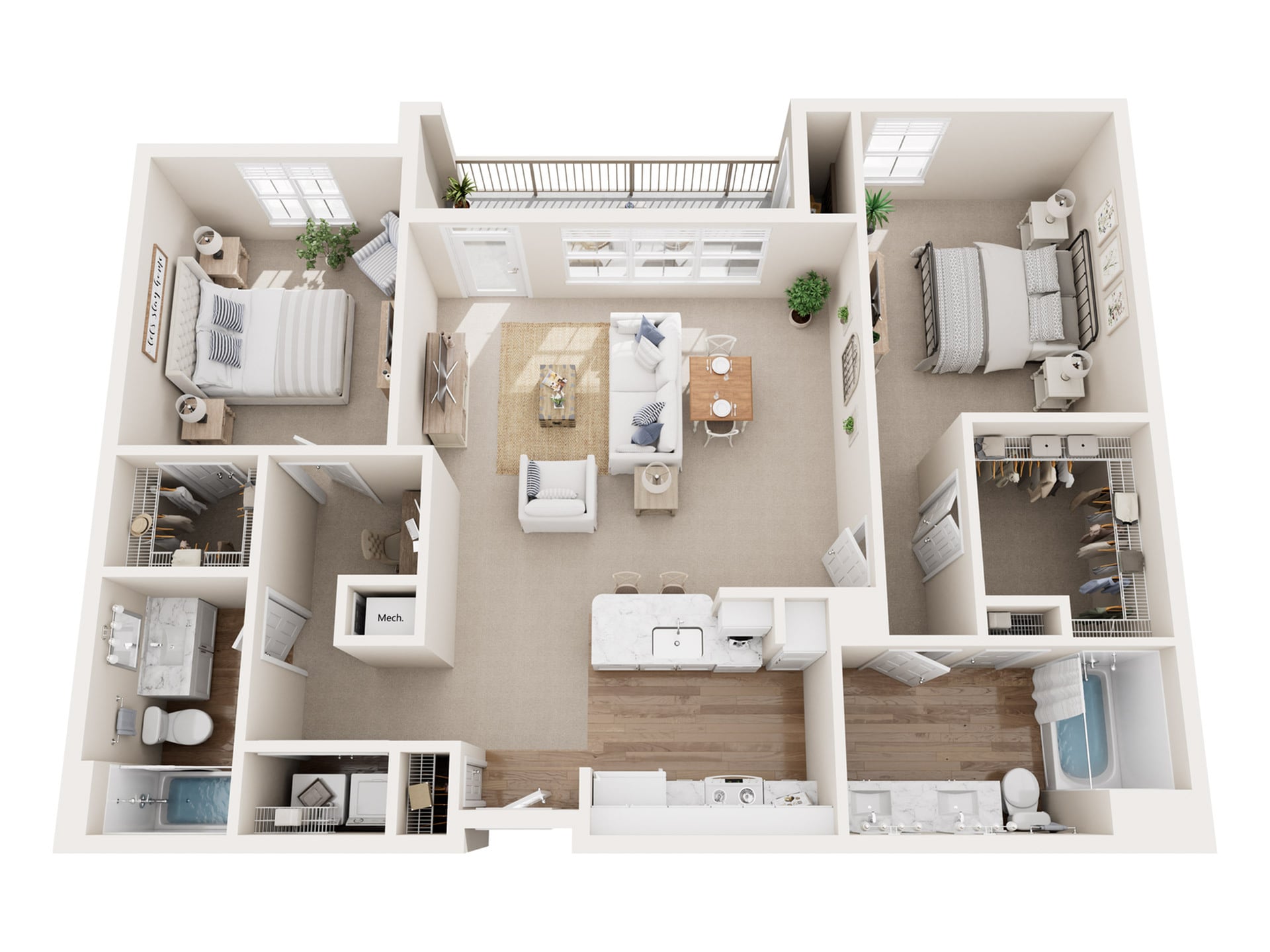 Royal Oaks 1- B3 floorplan layout