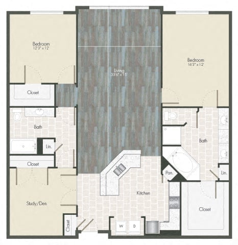 B3 floorplan layout