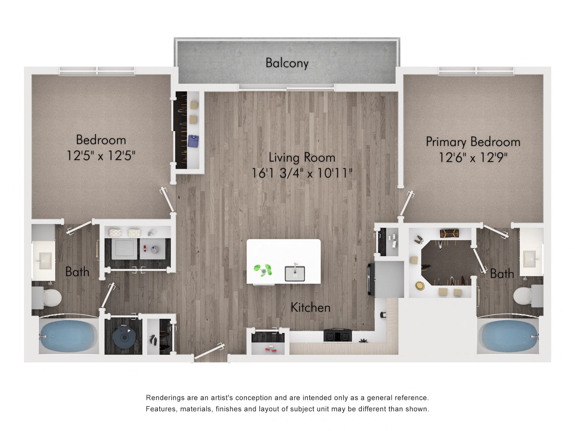 B2 floorplan layout