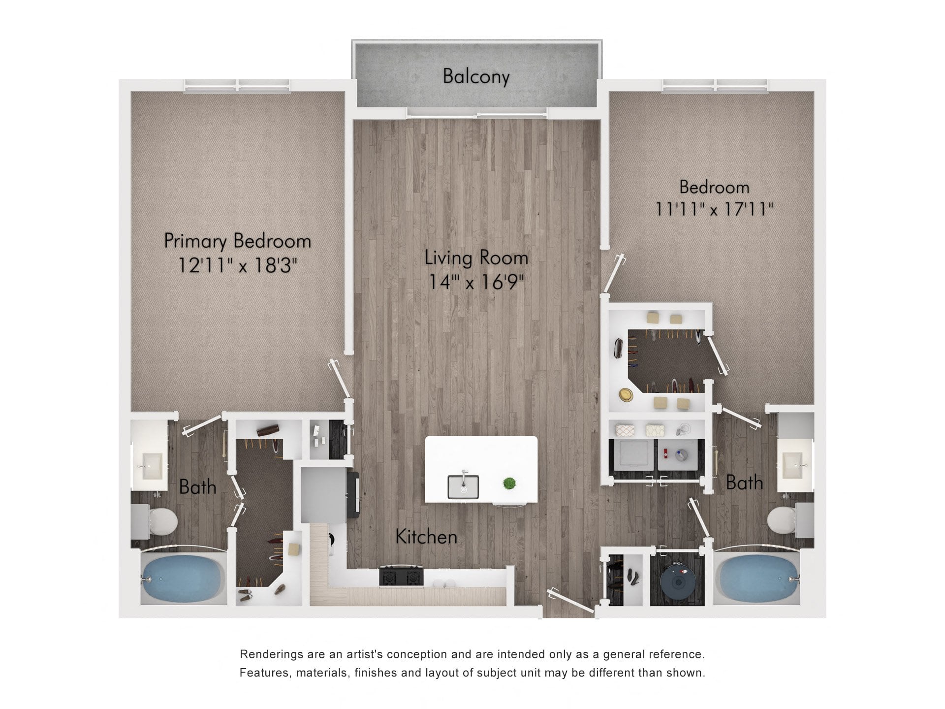 B3 floorplan layout
