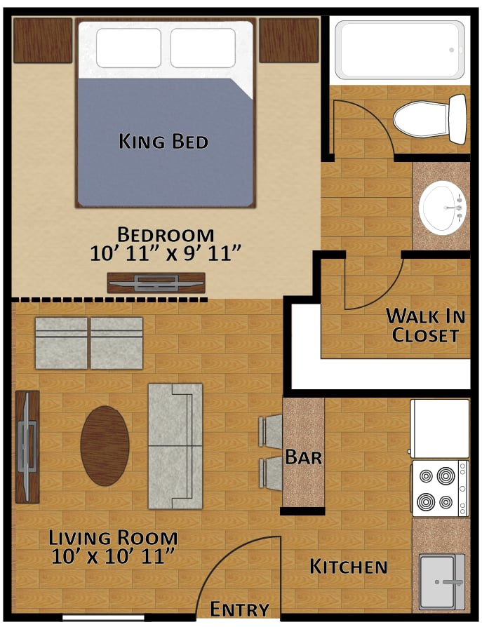 Ash floorplan layout