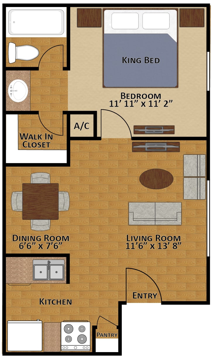 Aspen floorplan layout