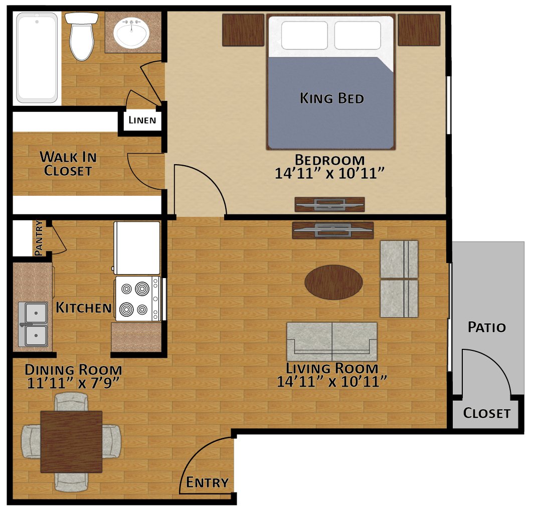 Birch floorplan layout