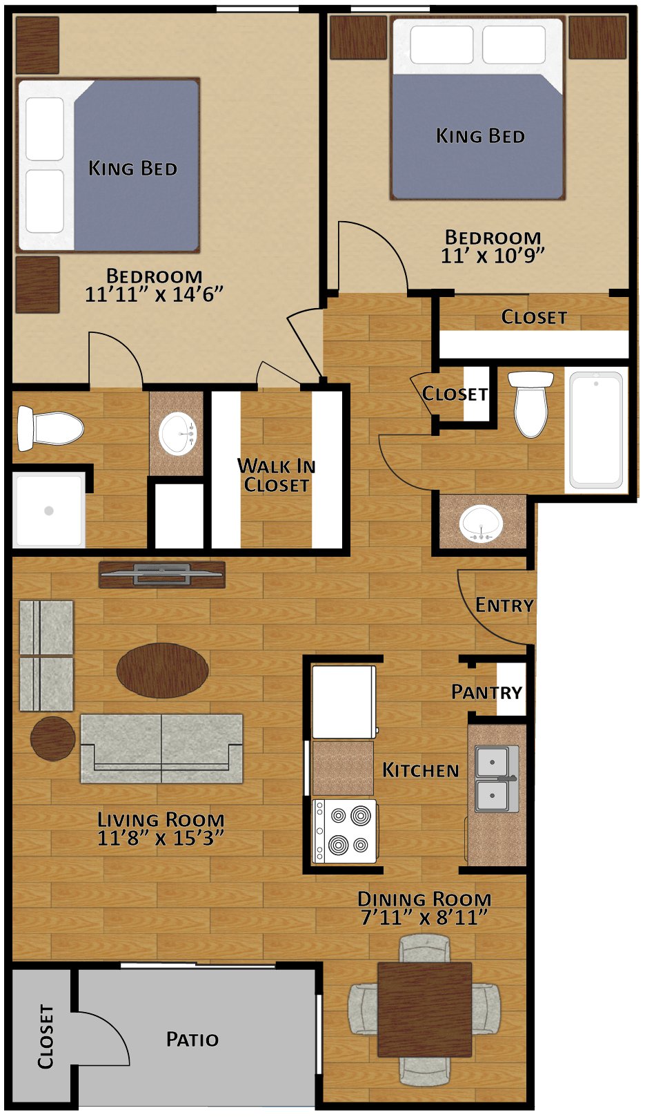 Dogwood floorplan layout