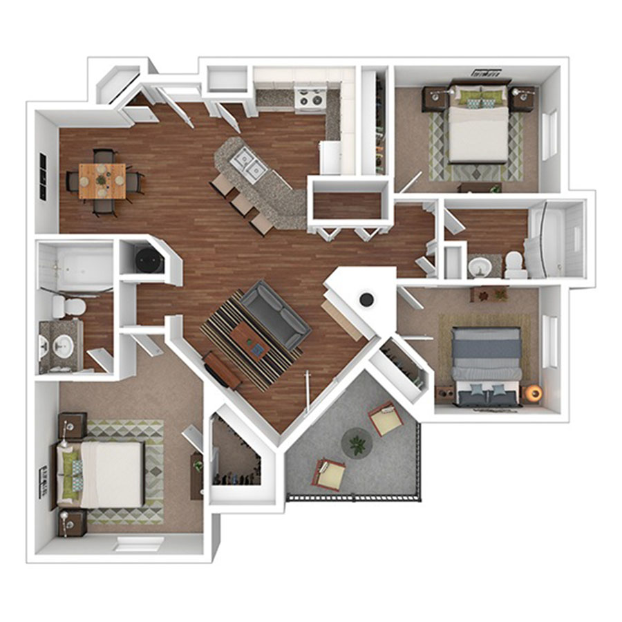 C1 floorplan layout