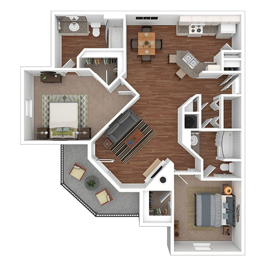 B3 floorplan layout