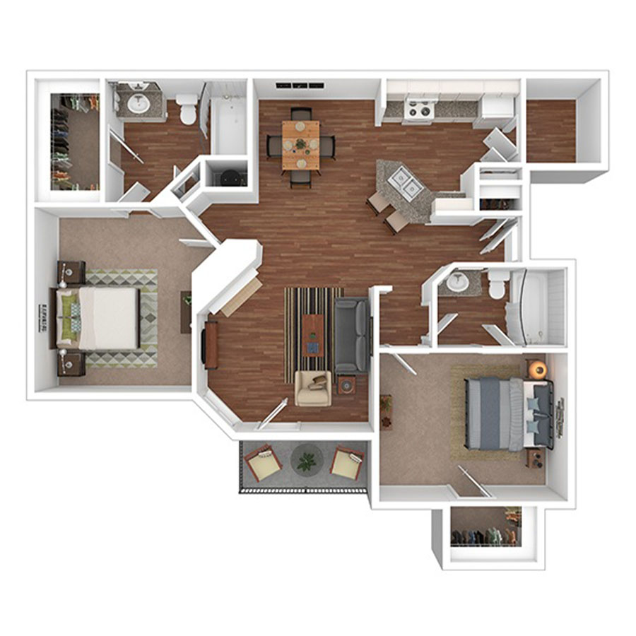 B2 floorplan layout