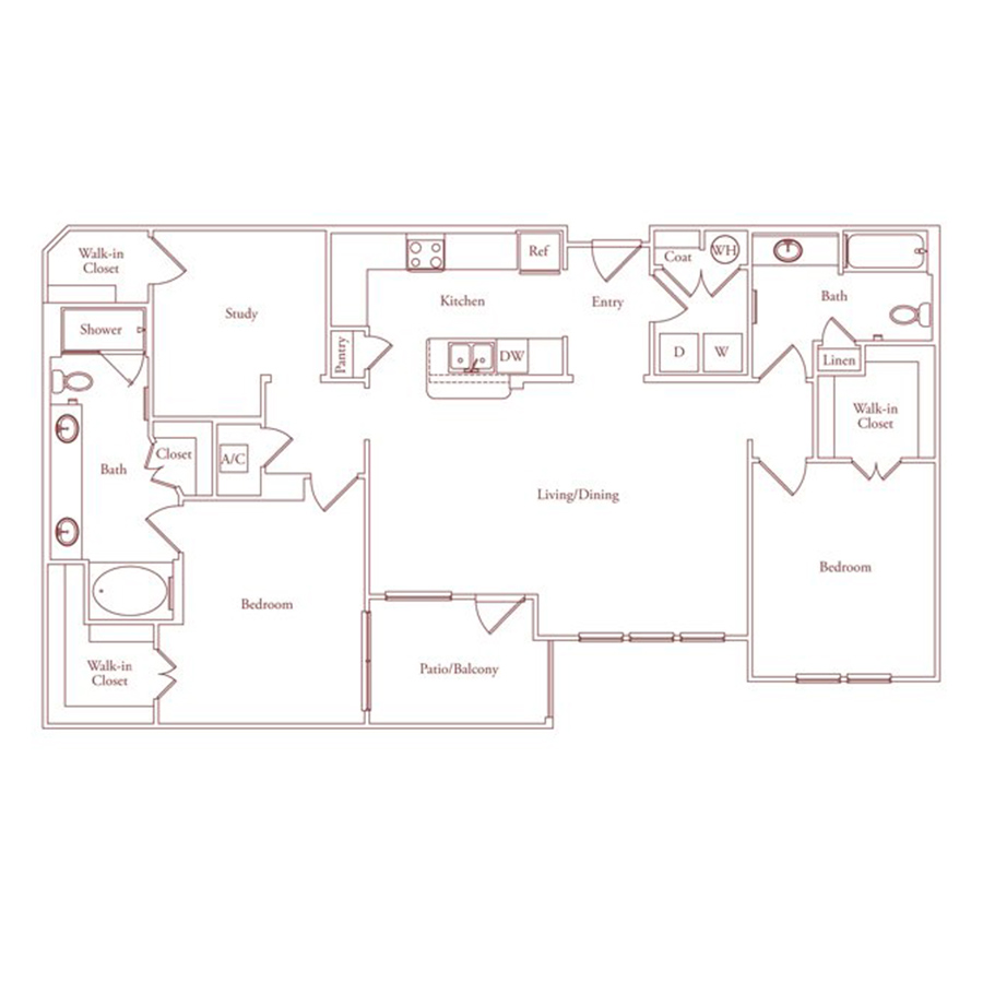 Segovia floorplan layout