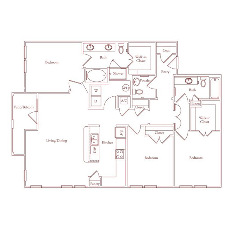 Valencia floorplan layout