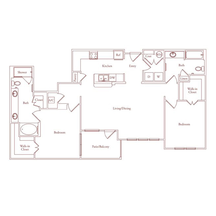 Zaragoza floorplan layout