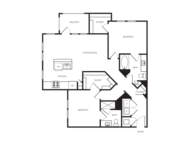 Birch A floorplan layout