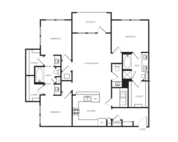 Maple floorplan layout