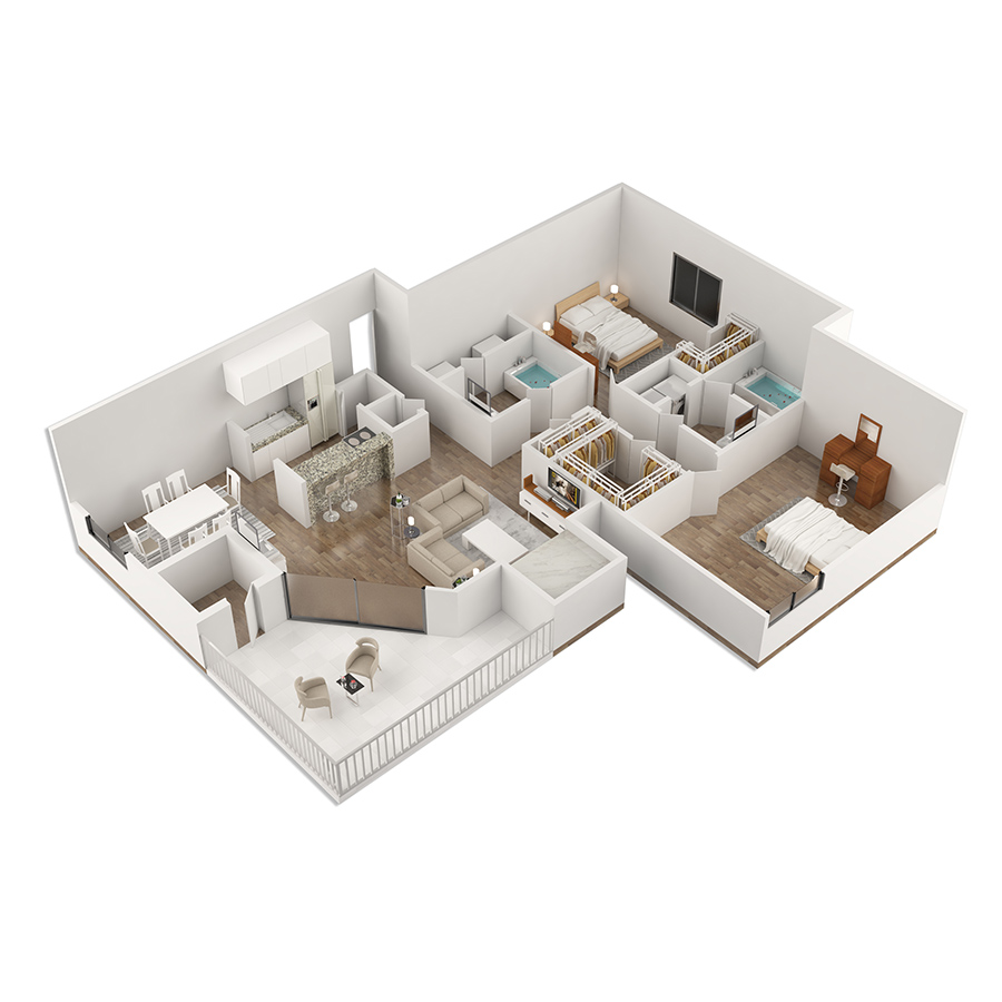 B2 floorplan layout