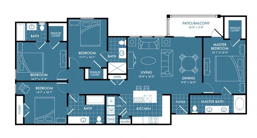 D1 floorplan layout