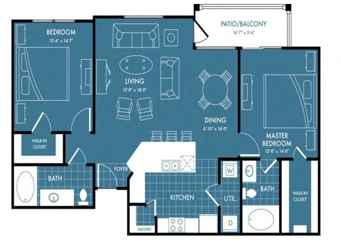 B2 floorplan layout