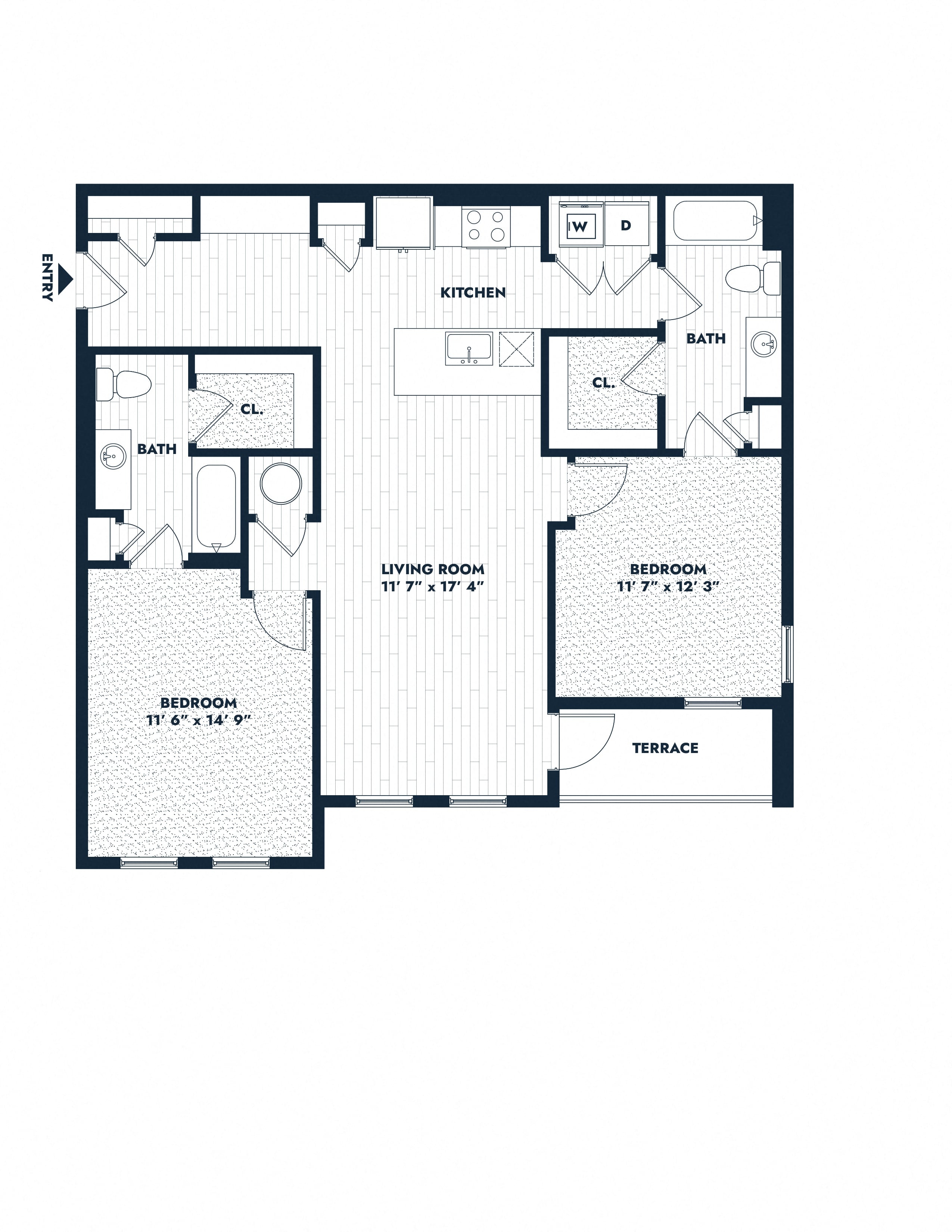 B2 ANS floorplan layout