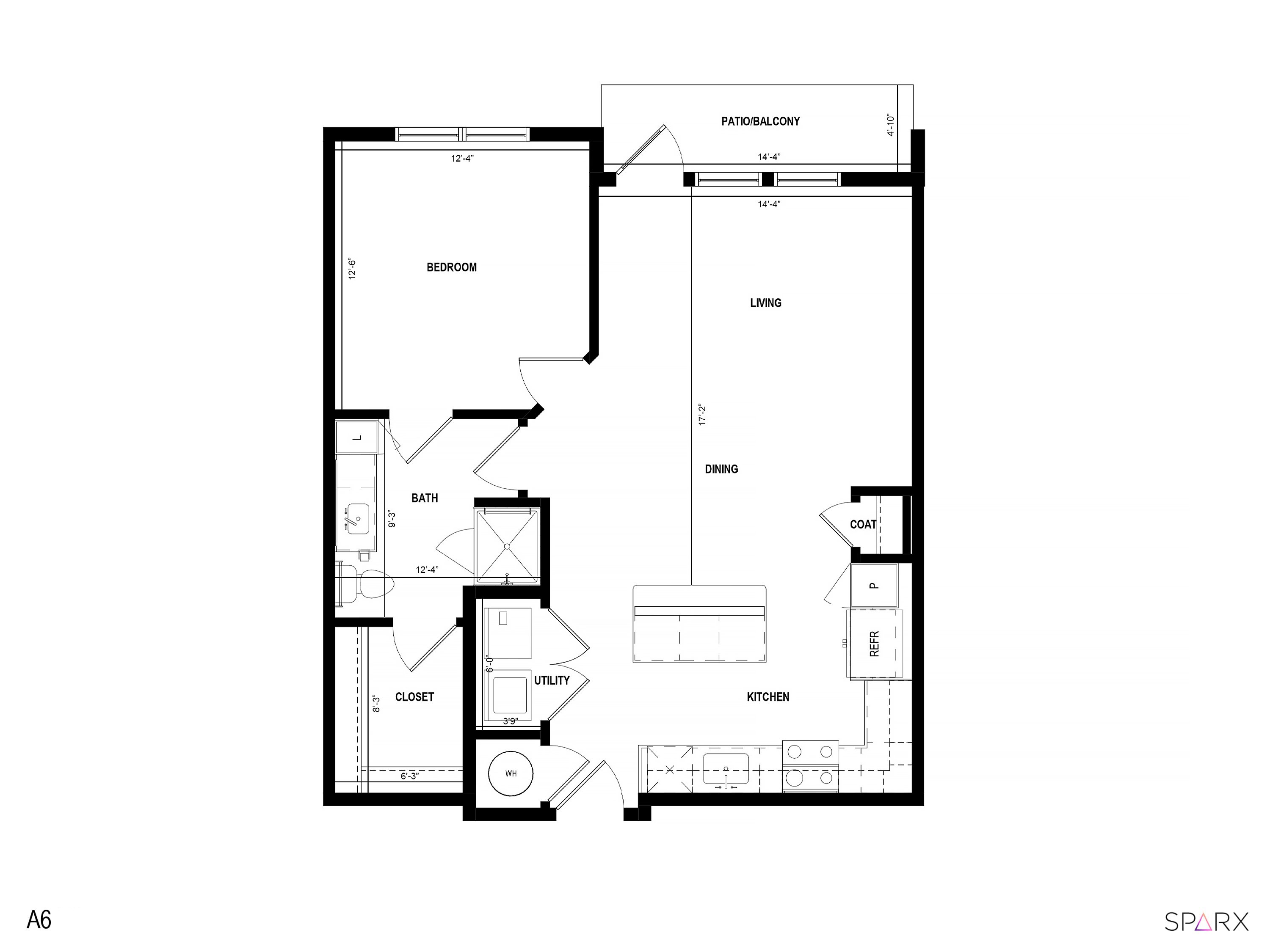 A6 floorplan layout