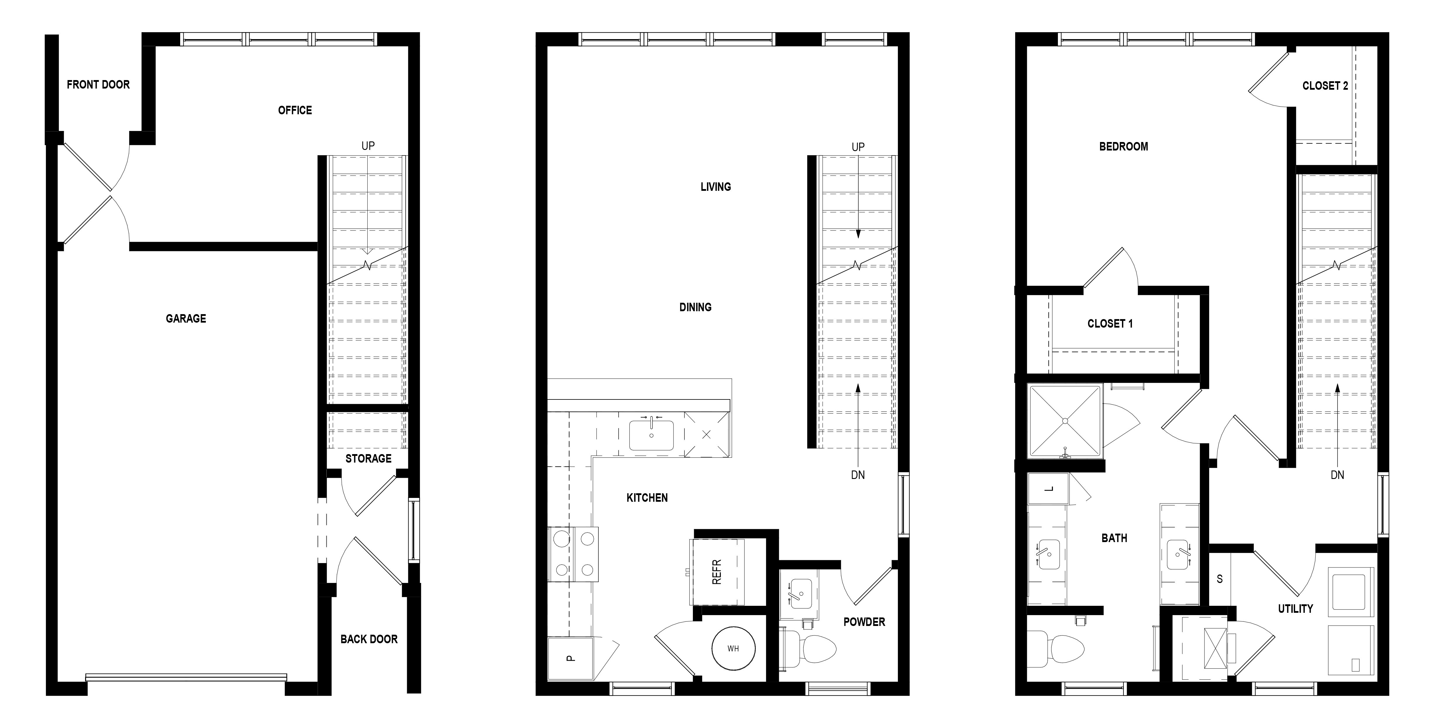 THA1 floorplan layout