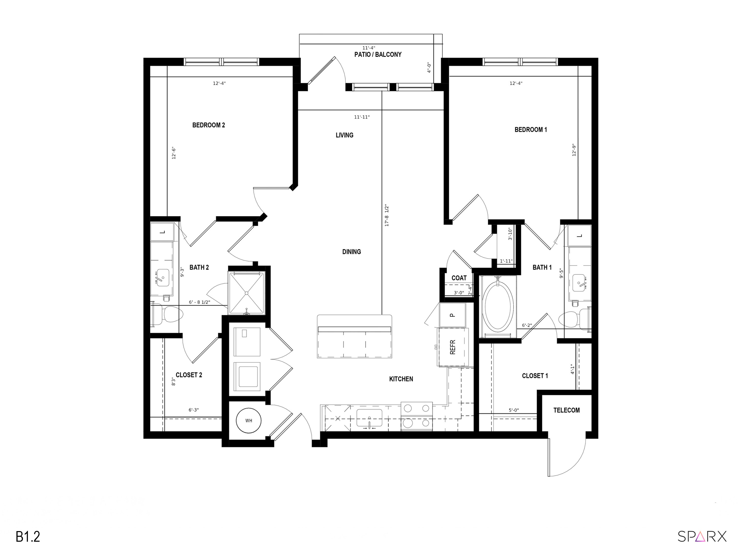 B1.2 floorplan layout