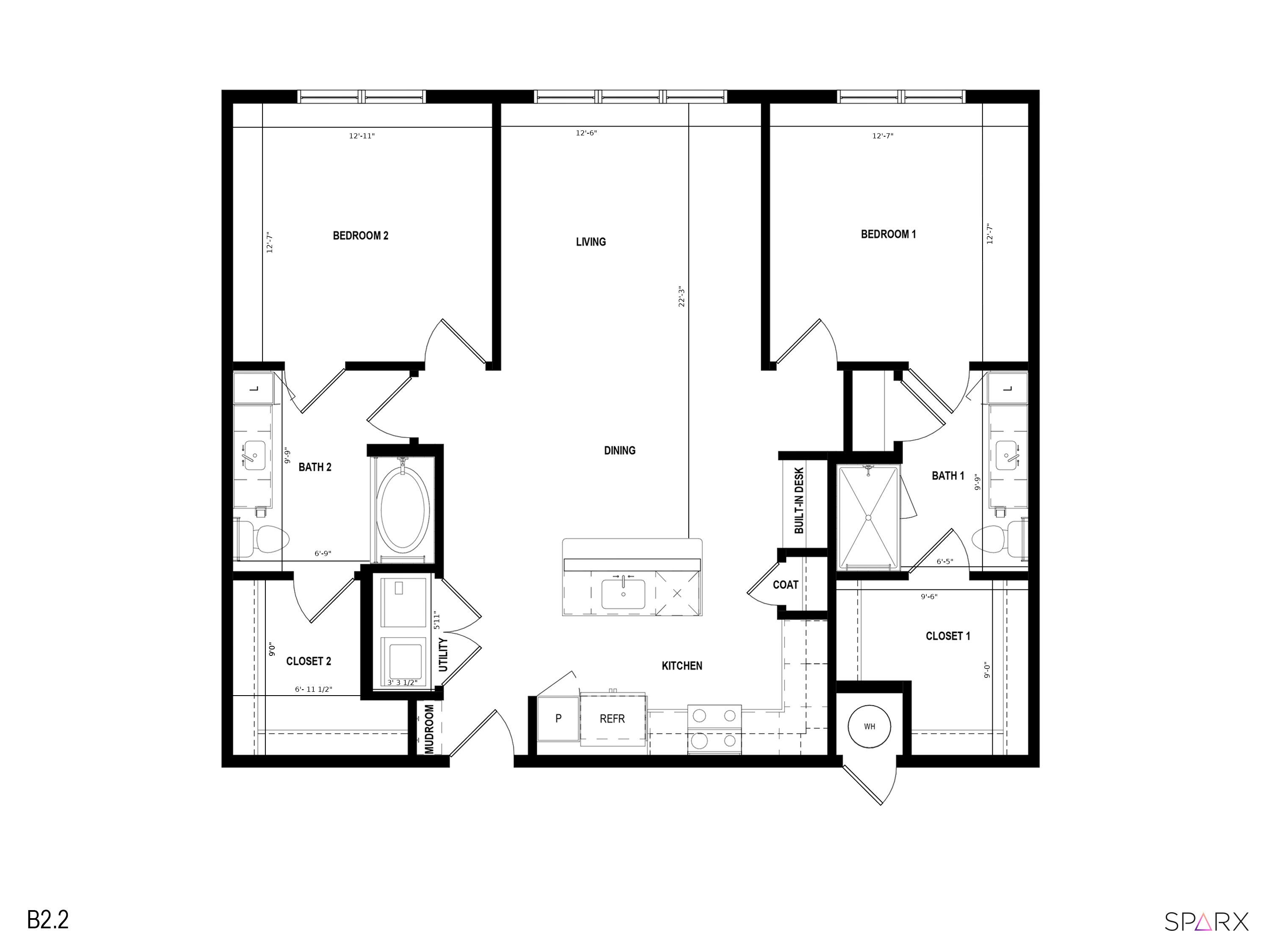 B2.2 floorplan layout