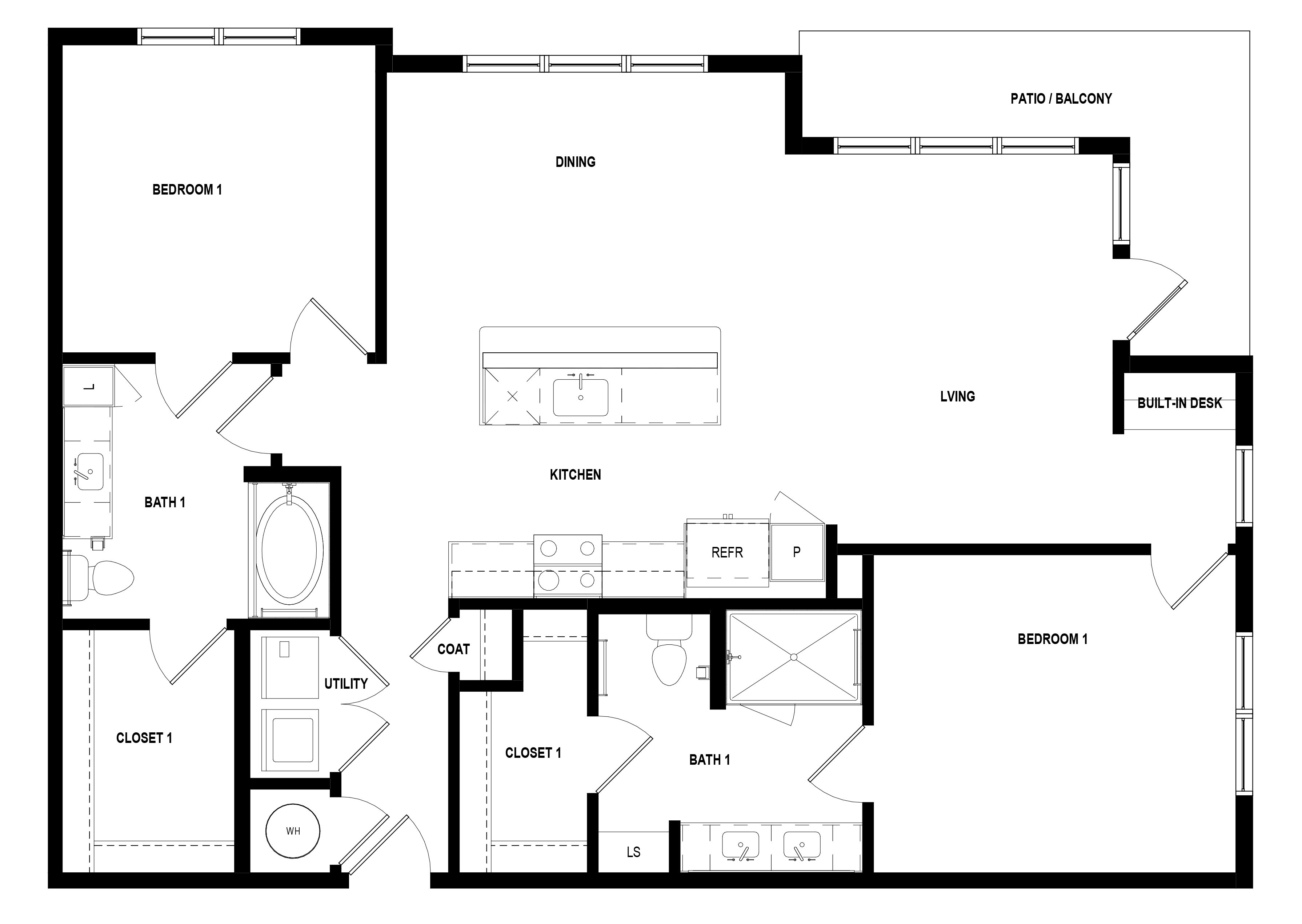 B4 floorplan layout