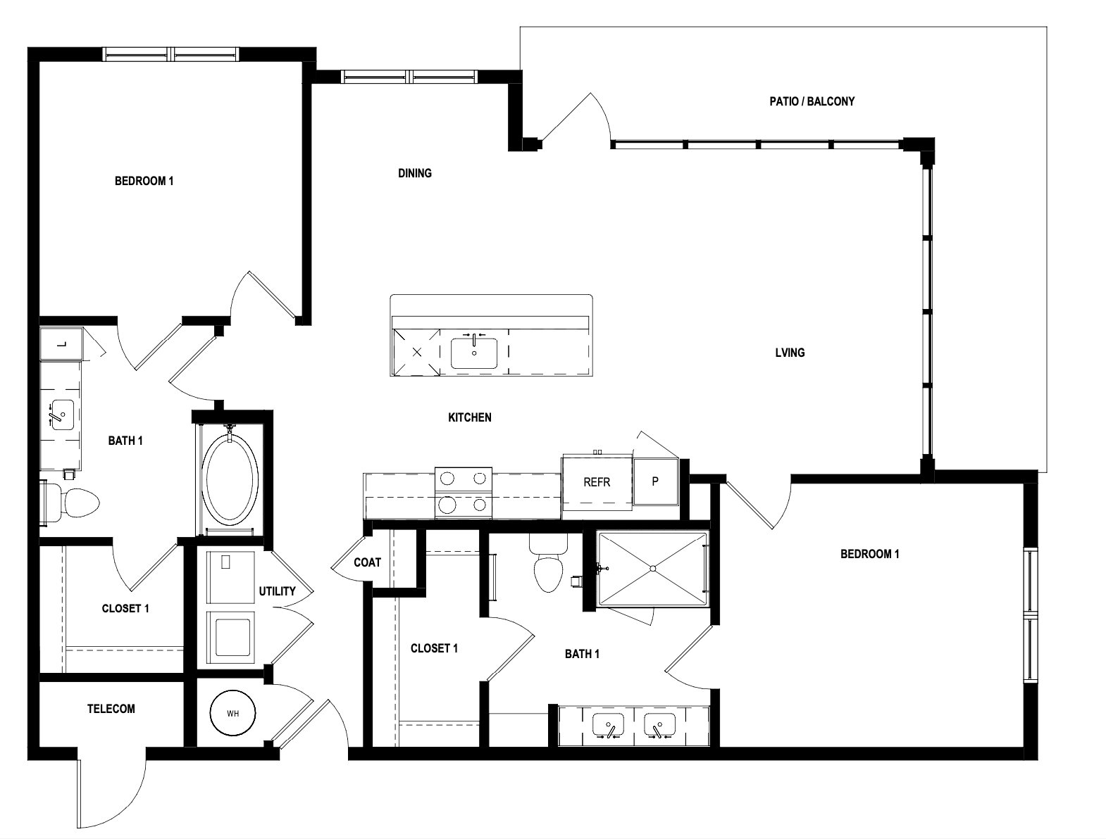 B4.1 floorplan layout